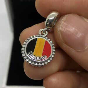 ✨🔥Pandora Belgium Flag Charm Travel Charm